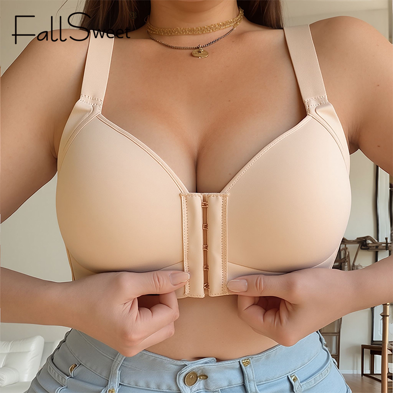 Woman Accessory - FallSweet Plus Size Wireless Front Closure