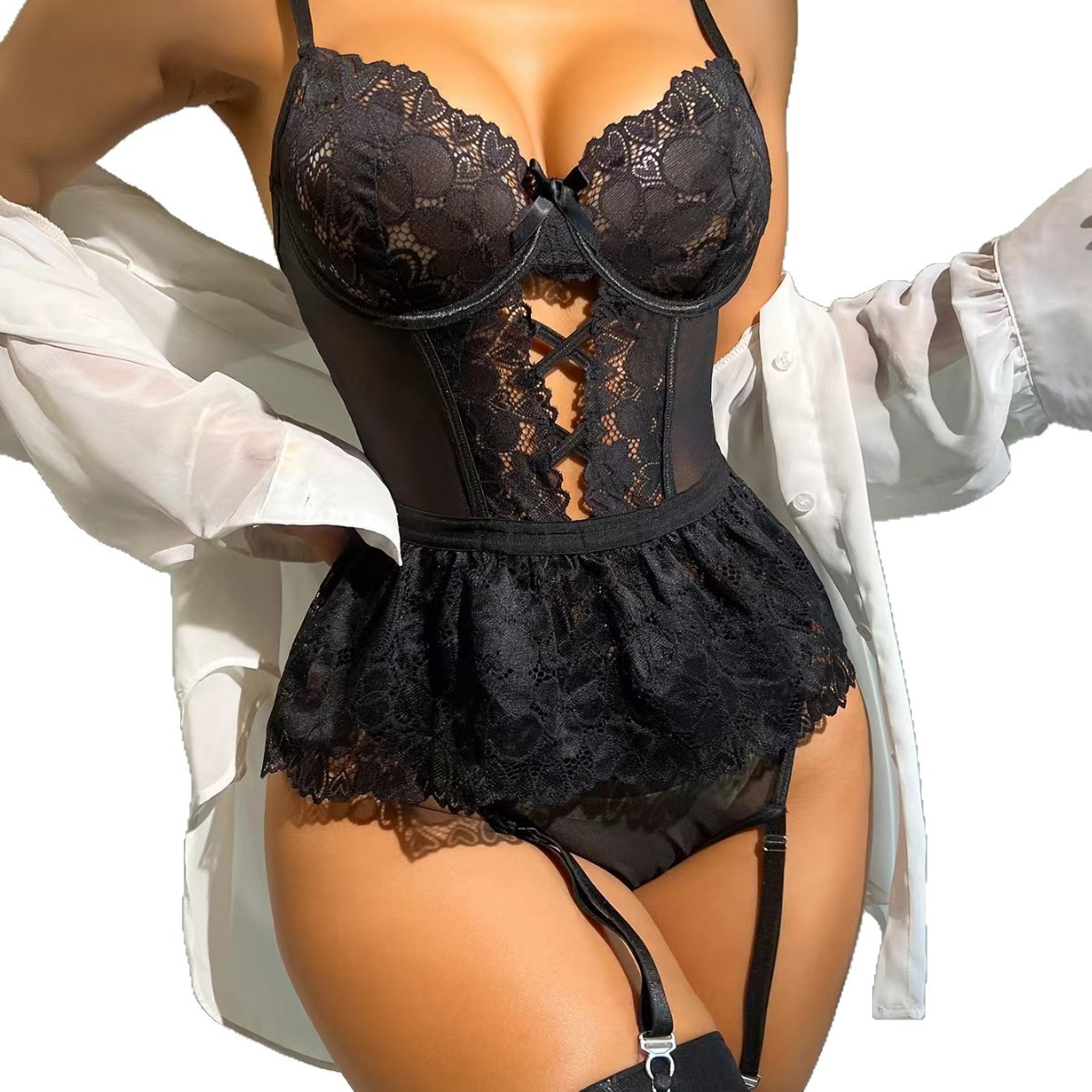 Woman Accessory - Sexy Erotic Lingerie Women Bra Garters