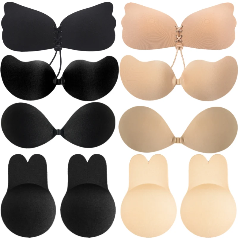 Women'S Accessories Mango - Invisible Nude Bra Push Up Chest