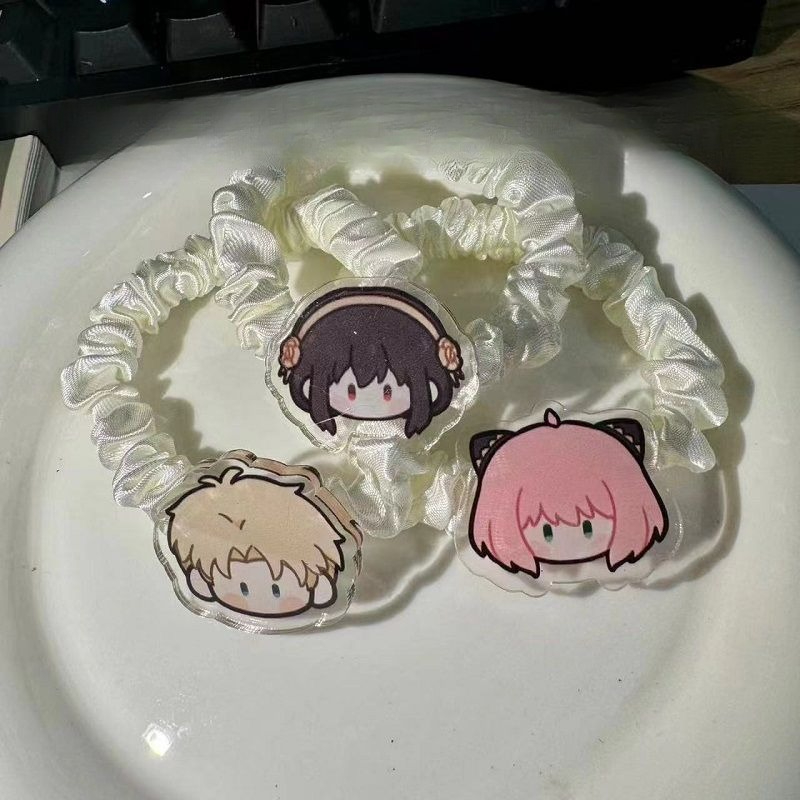Hair Band Elastic - 3Pcs/set Anime Spy X Family Anya
