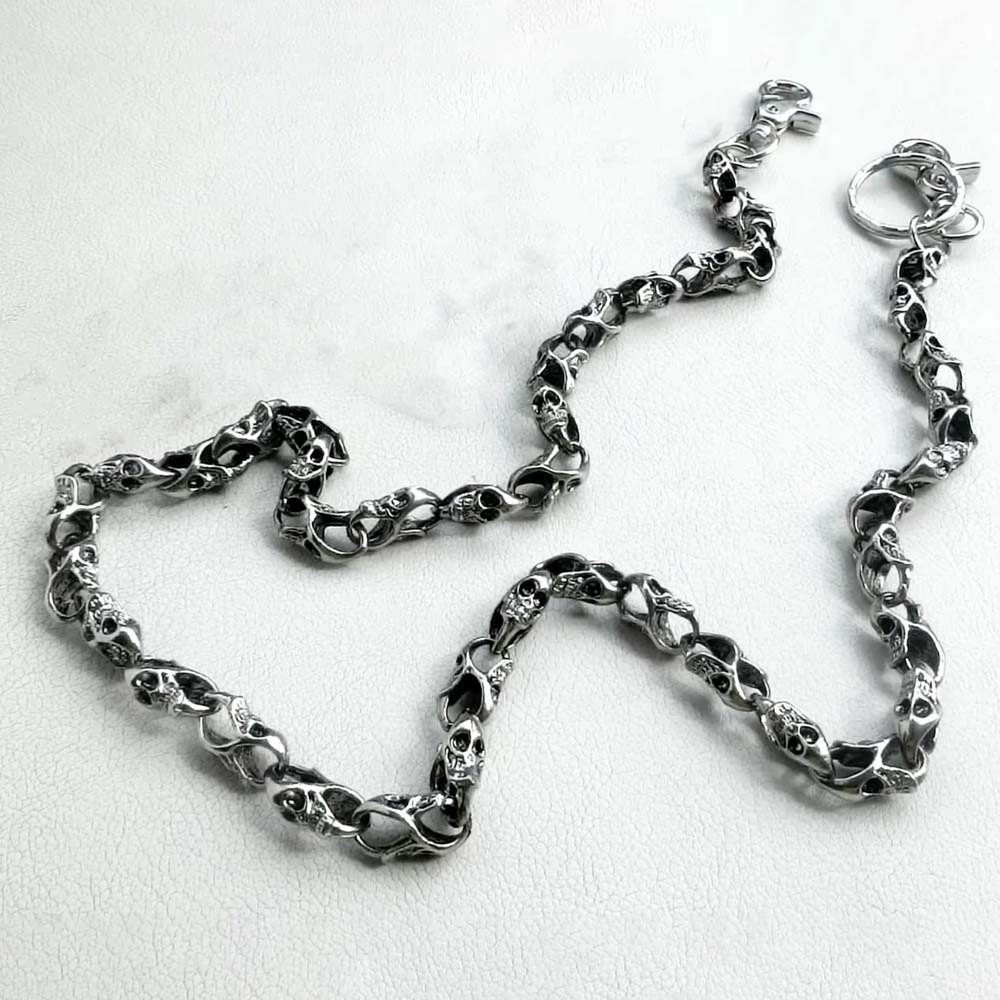Women'S Jeans Accessories Chain - Fashion Cool Skull Pants Chain Y2K