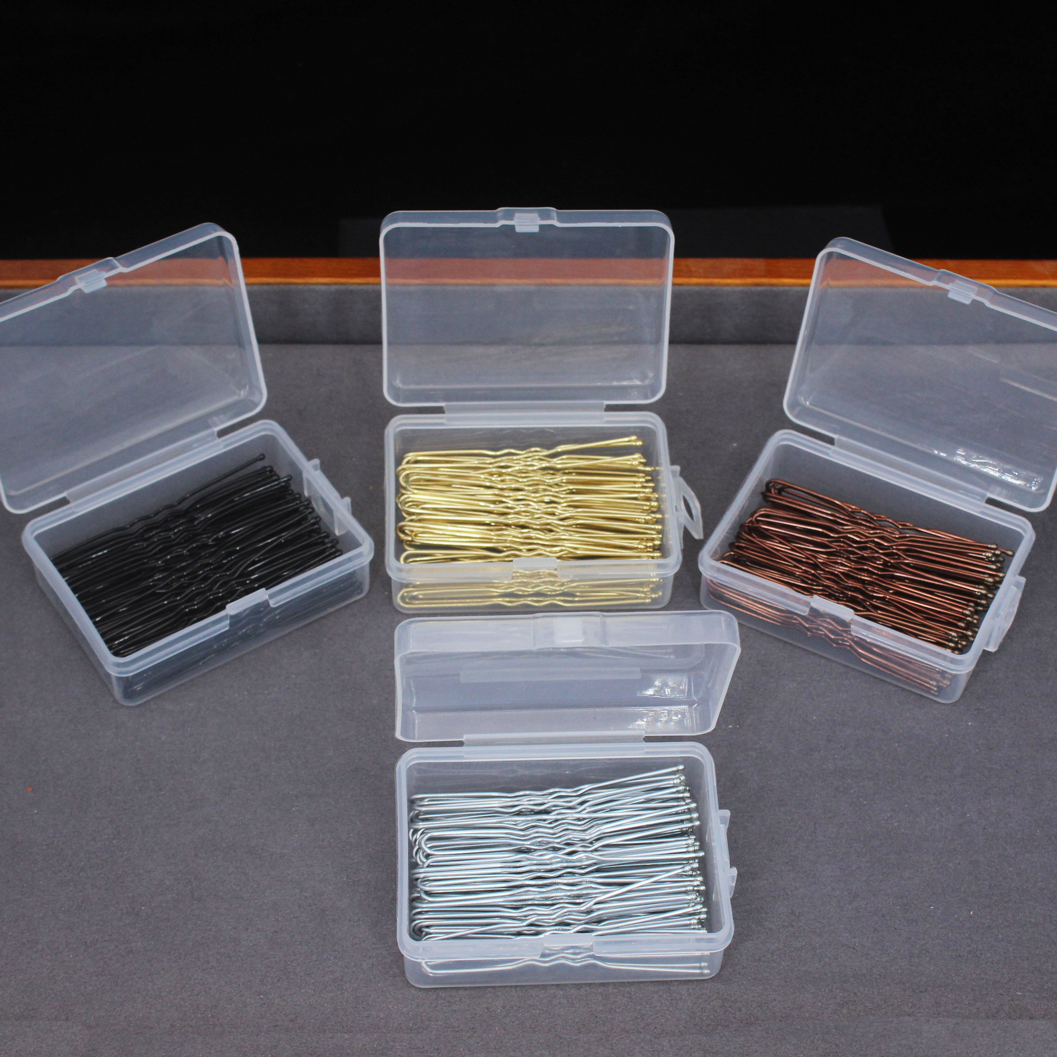 Women'S Hair Accessories Wedding - 50pcs/Box Metal U Shaped Hair Clips