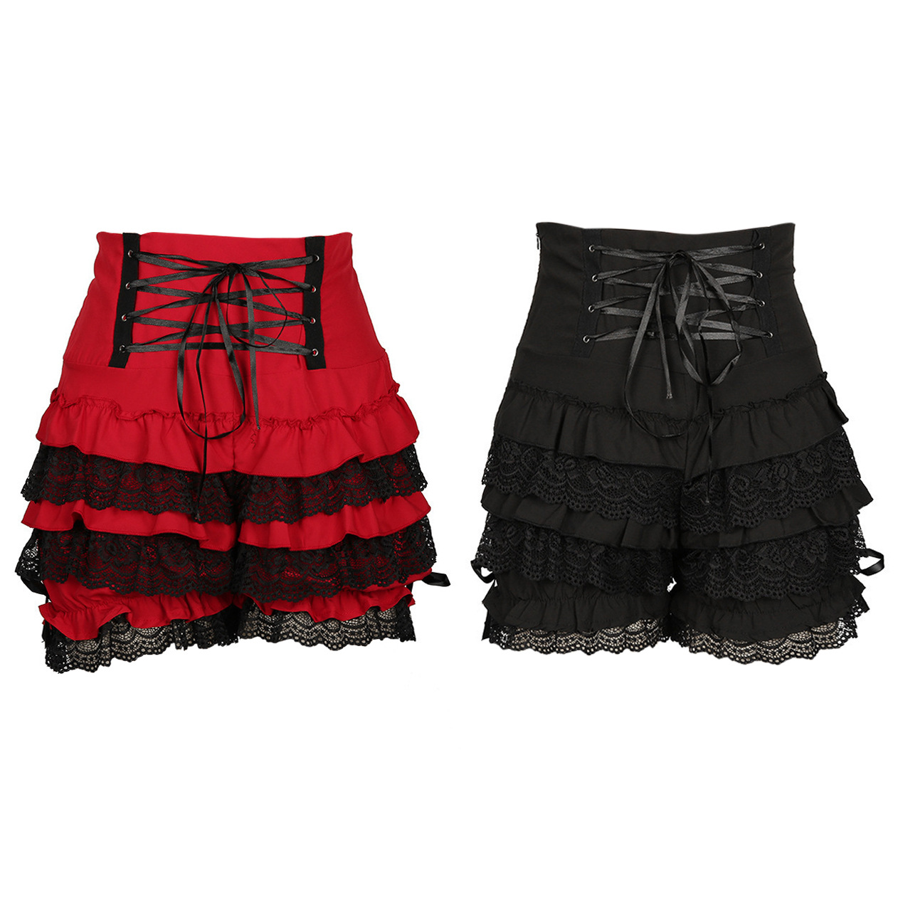 Women'S Victorian Accessories - Black Victorian Gothic Steampunk Lolita Maid