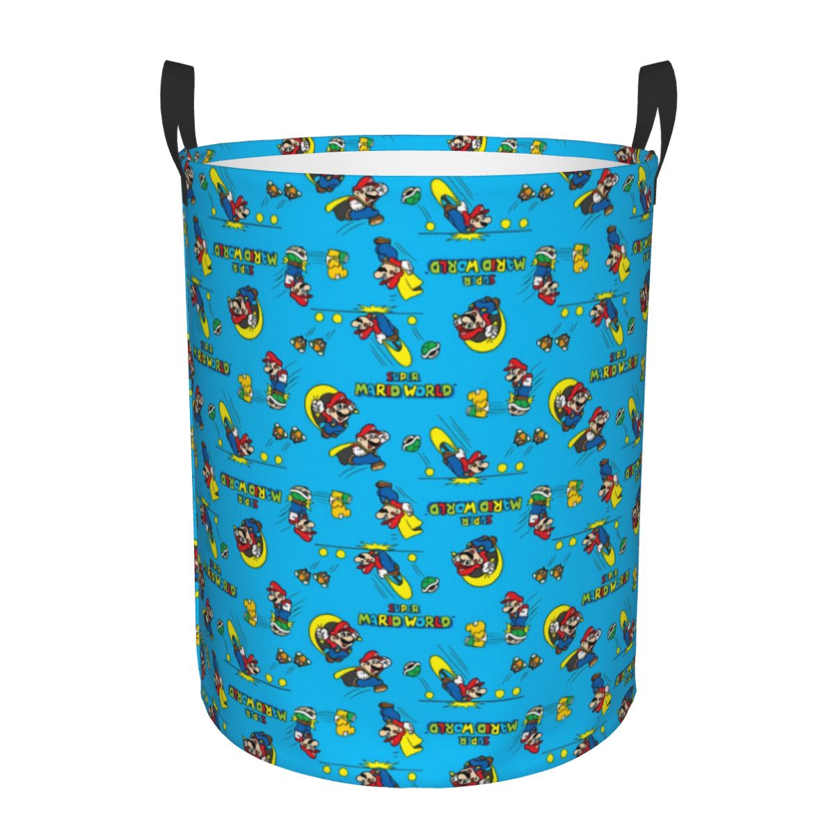 Women Accessories Hamper - Cartoon Super Mario Laundry Hamper Large