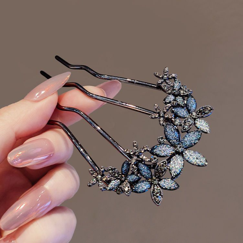 Luxury Crystal U-shaped Hair C – Women'S Hair Accessories Wedding recenzja i cena