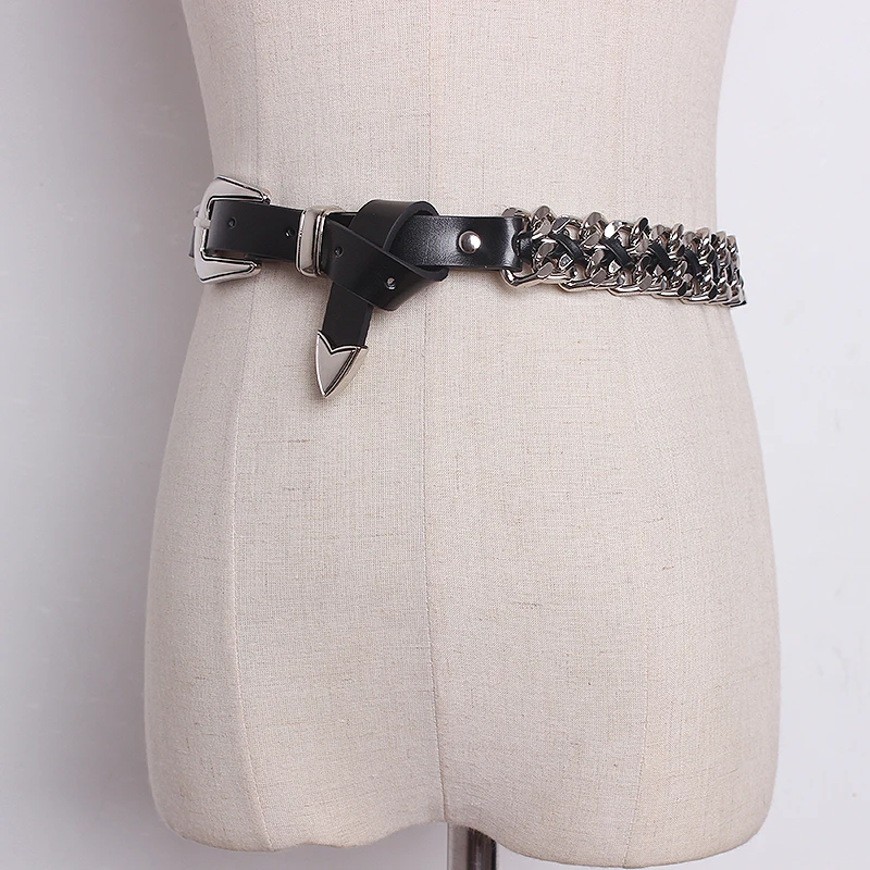 Women Hip Hop Metal Belt Fashi – Women'S Jeans Accessories Chain recenzja i cena