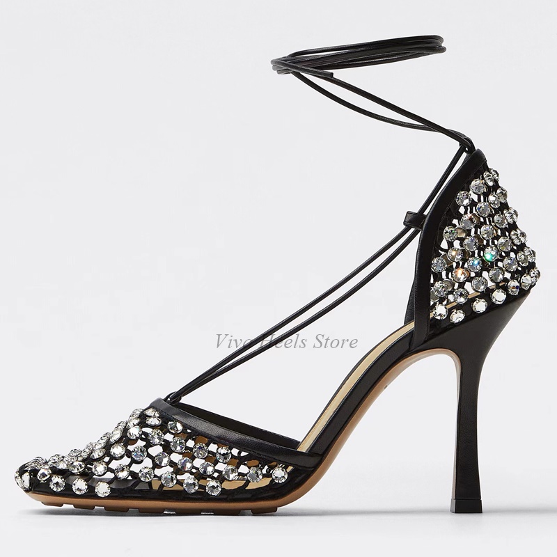 Square Toe Mesh Dimaond Lace u – Women'S Accessories Trends 2025 recenzja i cena