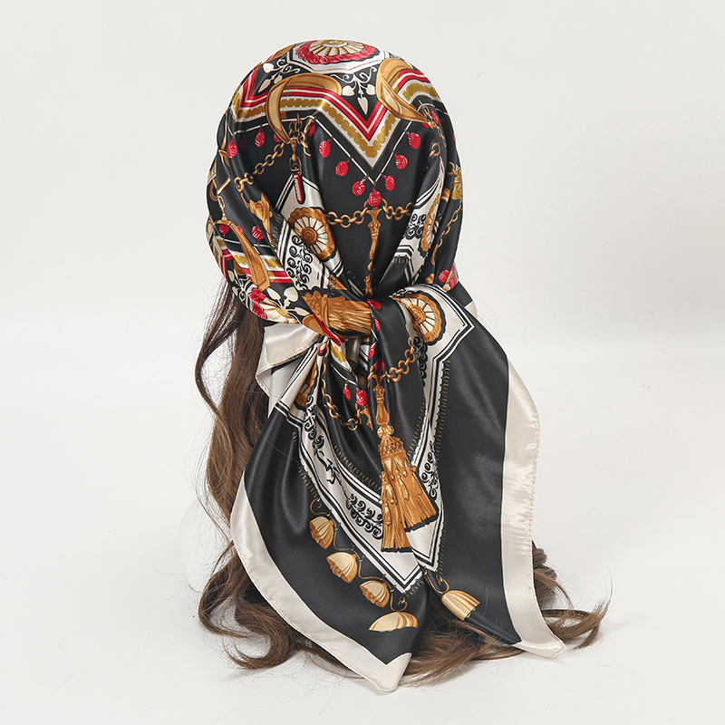 Satin Square Scarf Women Musli – Woman Accessory recenzja i cena