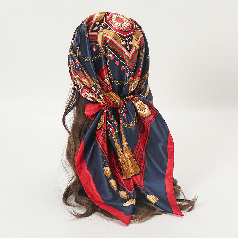 Satin Square Scarf Women Musli – Woman Accessory recenzja i cena