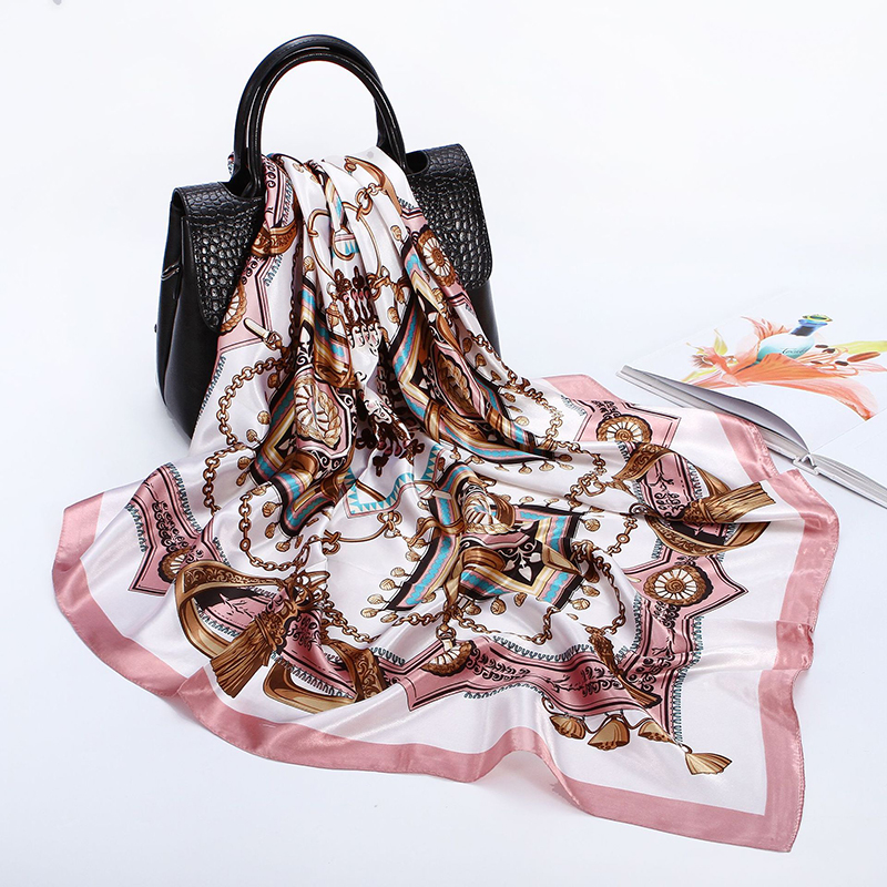 Satin Square Scarf Women Musli – Woman Accessory recenzja i cena