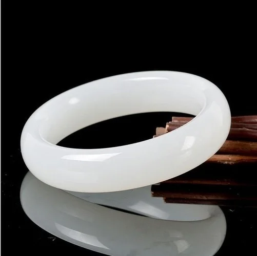 Genuine Natural White Jade Ban – Women Accessories For Hand recenzja i cena