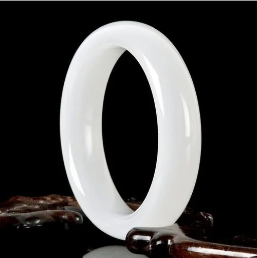 Genuine Natural White Jade Ban – Women Accessories For Hand recenzja i cena