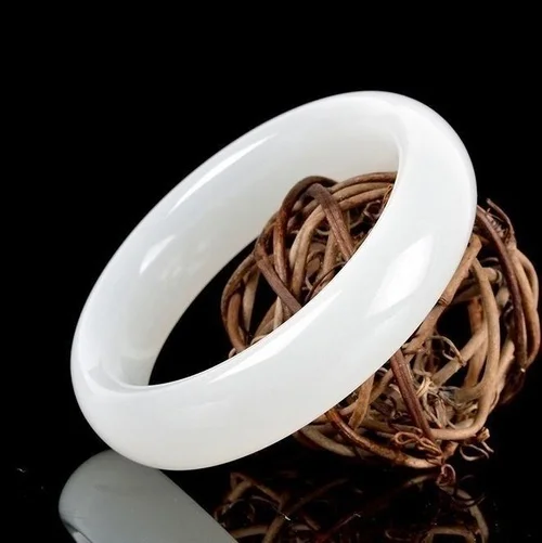Genuine Natural White Jade Ban – Women Accessories For Hand recenzja i cena