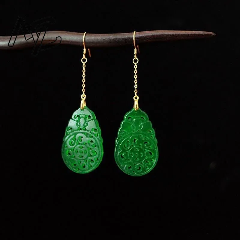 925 Silver Natural Green Jade  – Women Accessories For Hand recenzja i cena