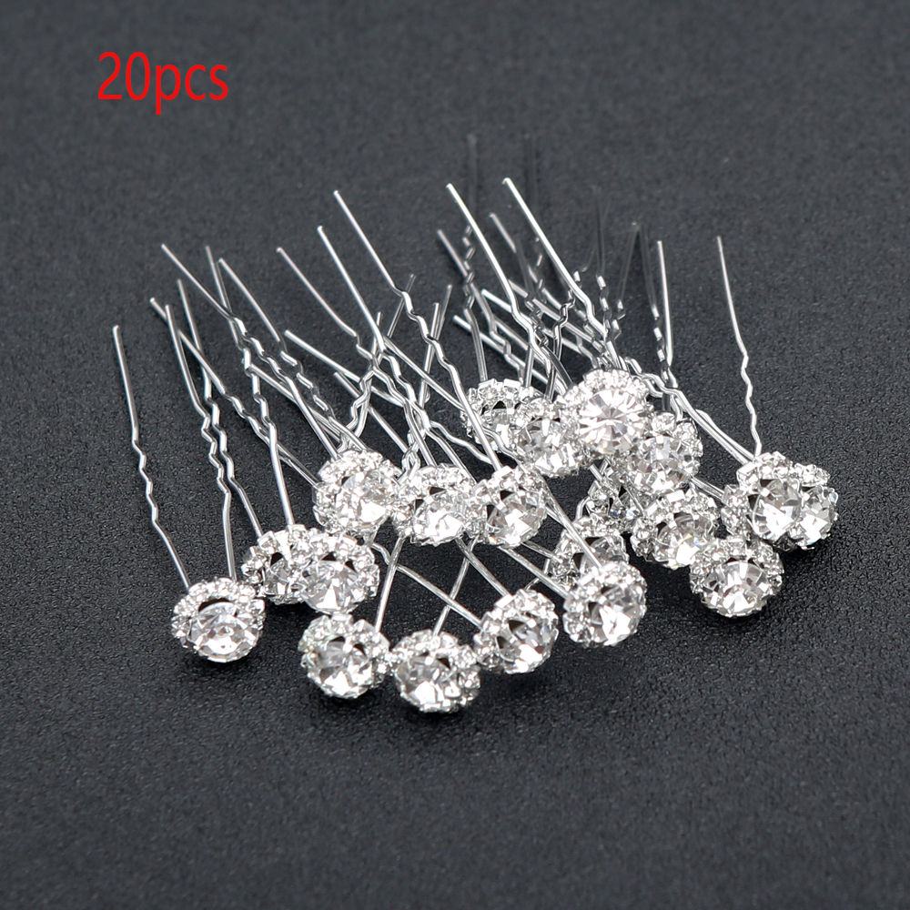 20pcs Bridal Pear U-shaped Hai – Women'S Hair Accessories Wedding recenzja i cena