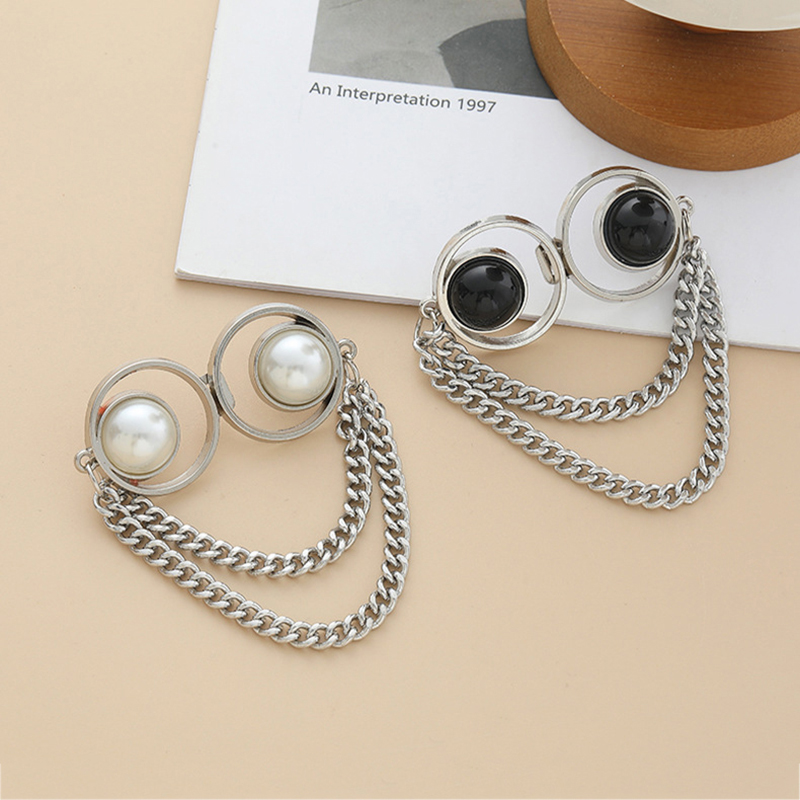 Pearl Tassel Waist Buckle Tigh – Women'S Jeans Accessories Chain recenzja i cena
