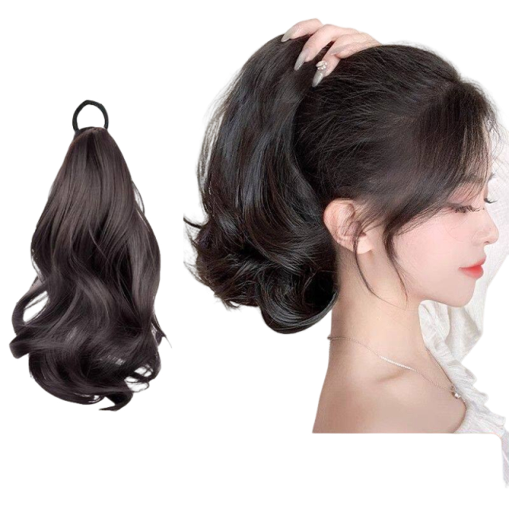 10 Inch Synthetic Pear Flower  – Hair Band Elastic recenzja i cena