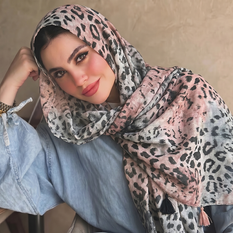 Fashion Leopard Print Tassel H – Woman Accessory recenzja i cena