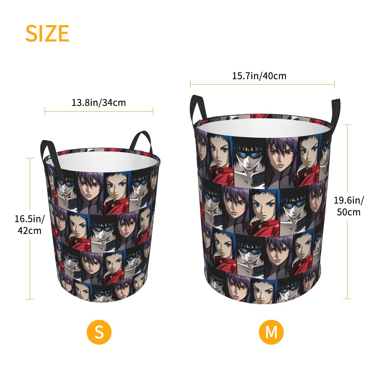 Ghost In The Shell Laundry Ham – Women Accessories Hamper recenzja i cena