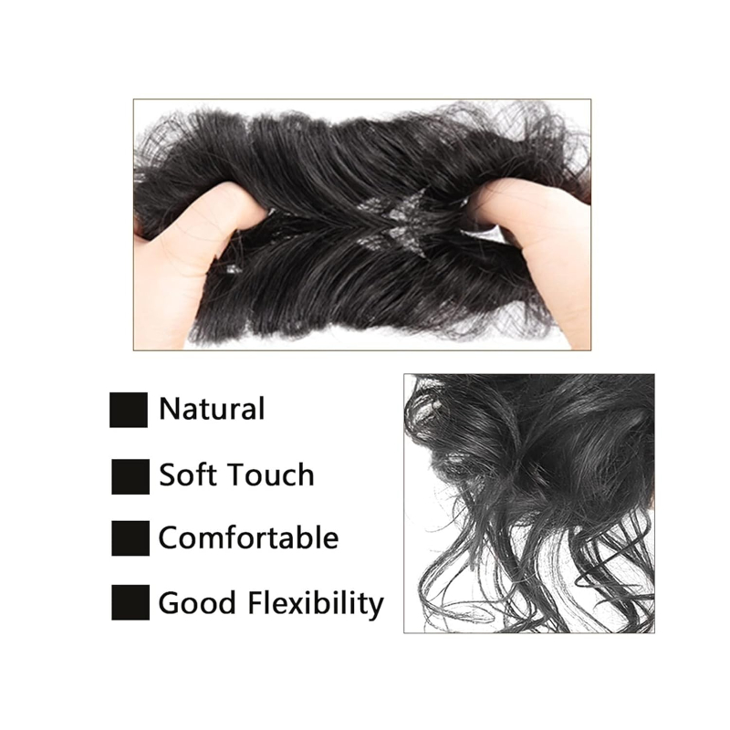 Synthetic Fashion Messy Curly  – Hair Band Elastic recenzja i cena