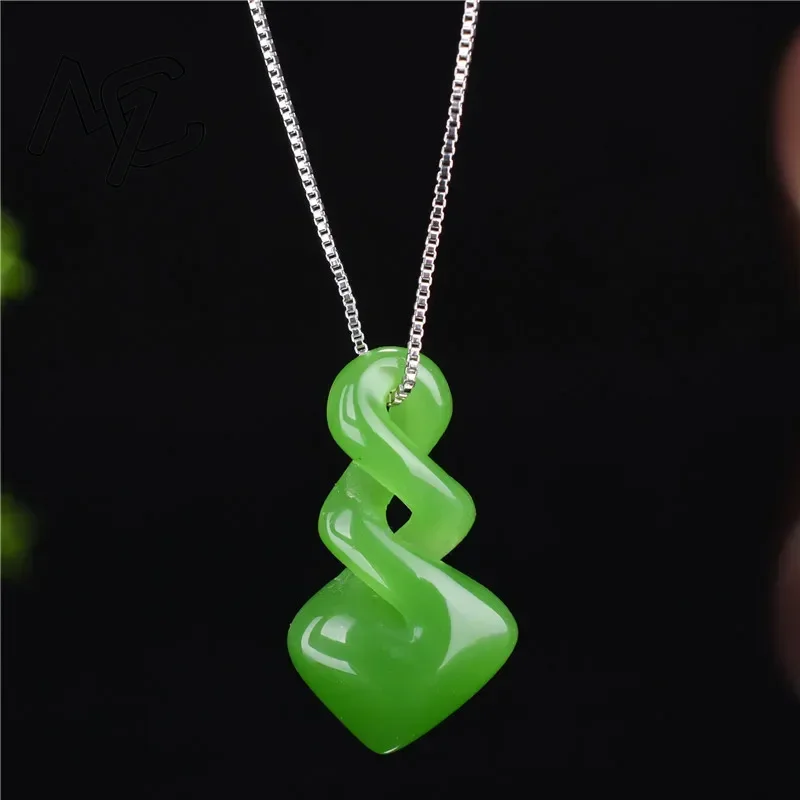 Natural Hetian Jade Green Colo – Women Accessories For Hand recenzja i cena