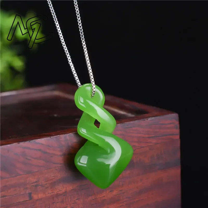Natural Hetian Jade Green Colo – Women Accessories For Hand recenzja i cena