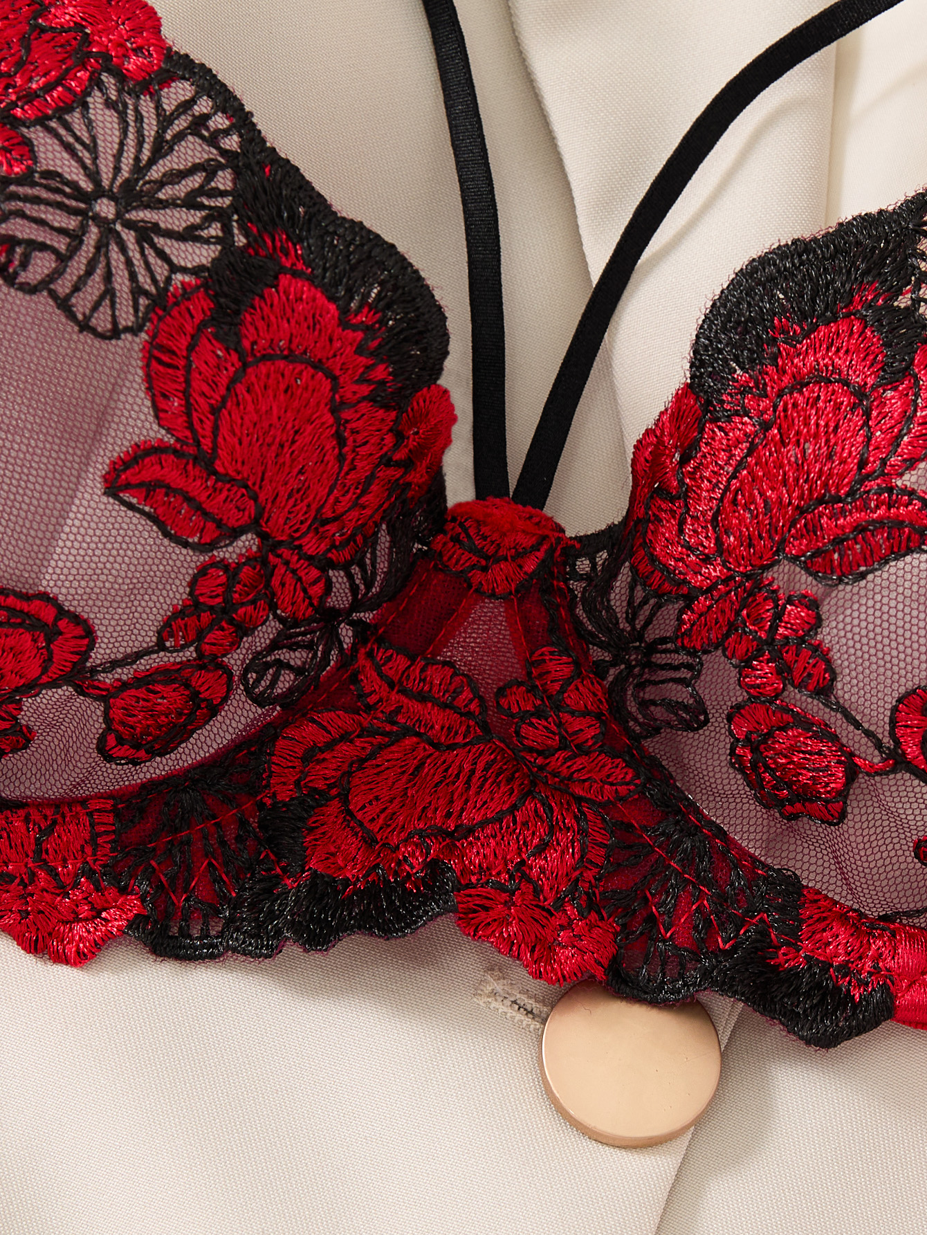 A set of sexy Red lingerie, in – Woman Accessory recenzja i cena