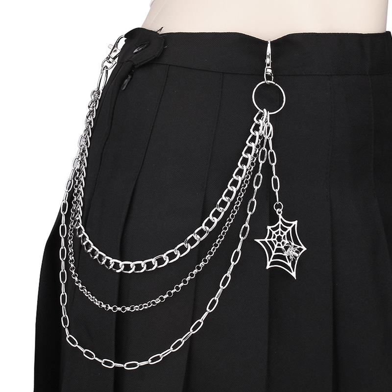 Fashion Punk Metal Pants Chain – Women'S Jeans Accessories Chain recenzja i cena