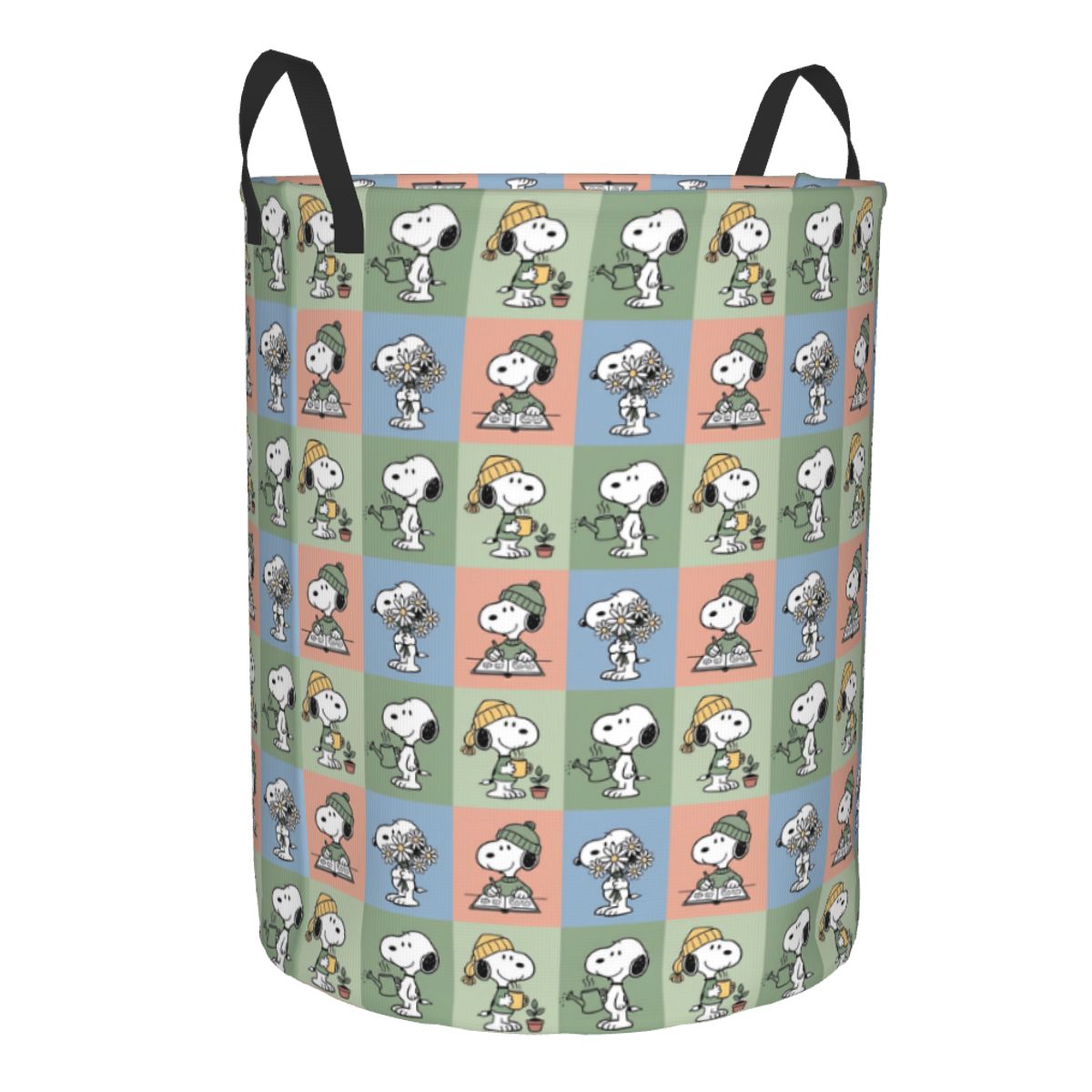 S-Snoopy Checkered Plaid Laund – Women Accessories Hamper recenzja i cena