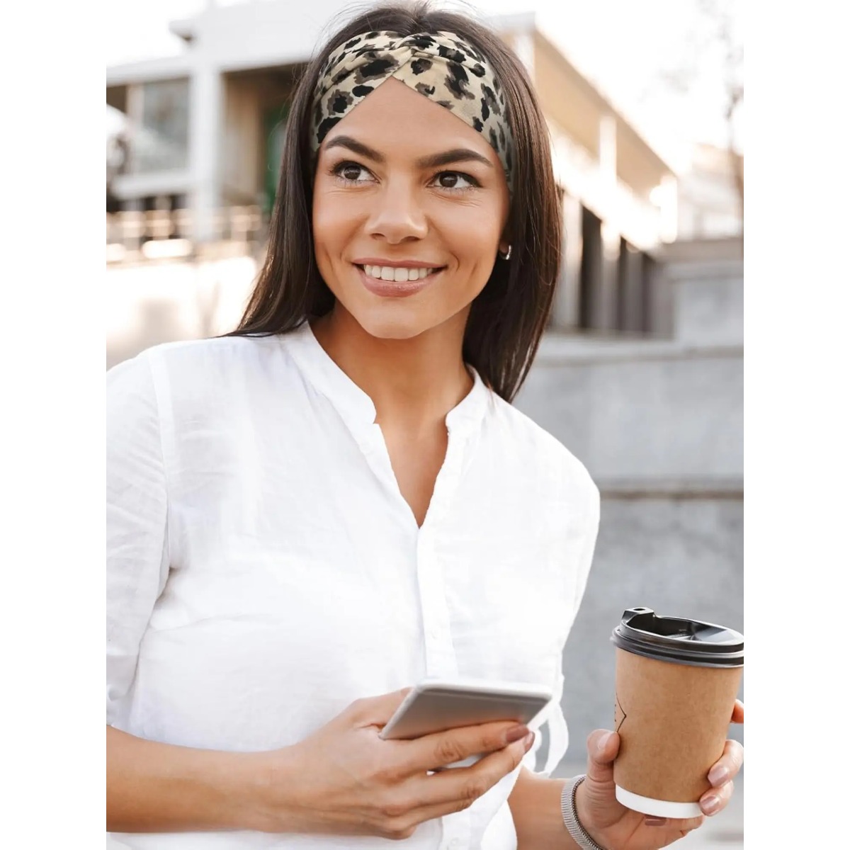 4-Piece Women's Hairband Set,  – Hair Band Elastic recenzja i cena