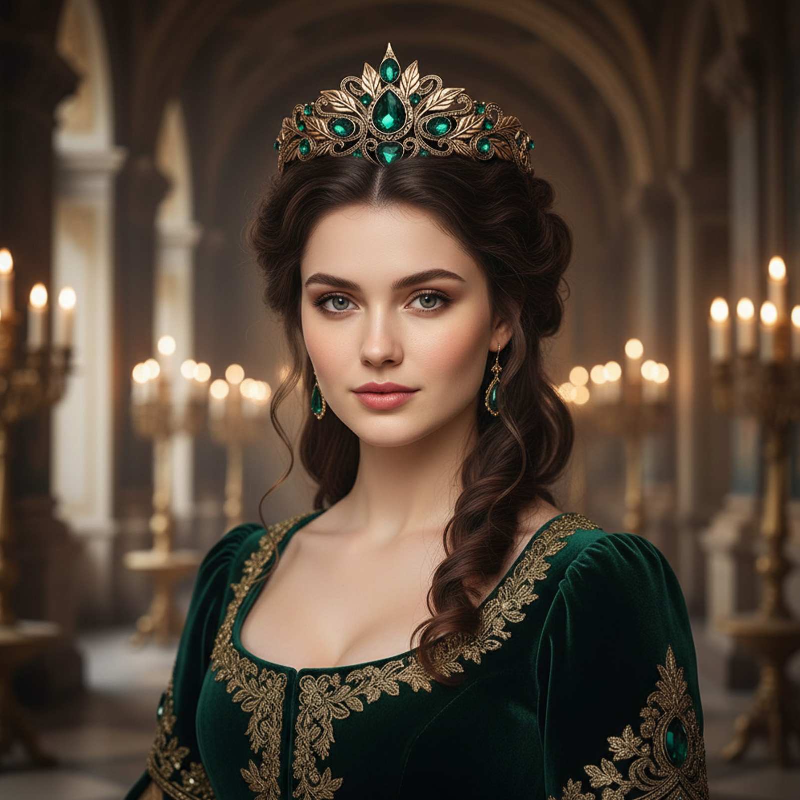 Baroque Style Round Tear Drop  – Women Accessories For Wedding recenzja i cena