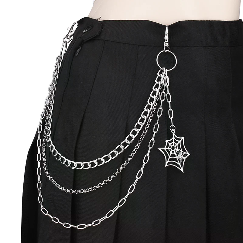 Fashion Punk Metal Pants Chain – Women'S Jeans Accessories Chain recenzja i cena