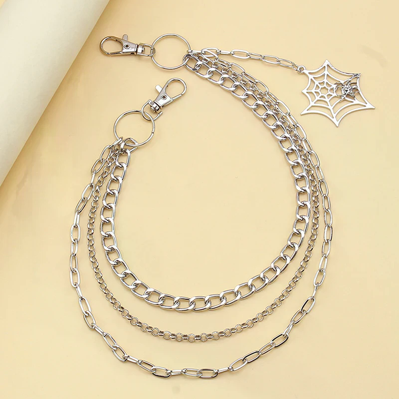 Fashion Punk Metal Pants Chain – Women'S Jeans Accessories Chain recenzja i cena