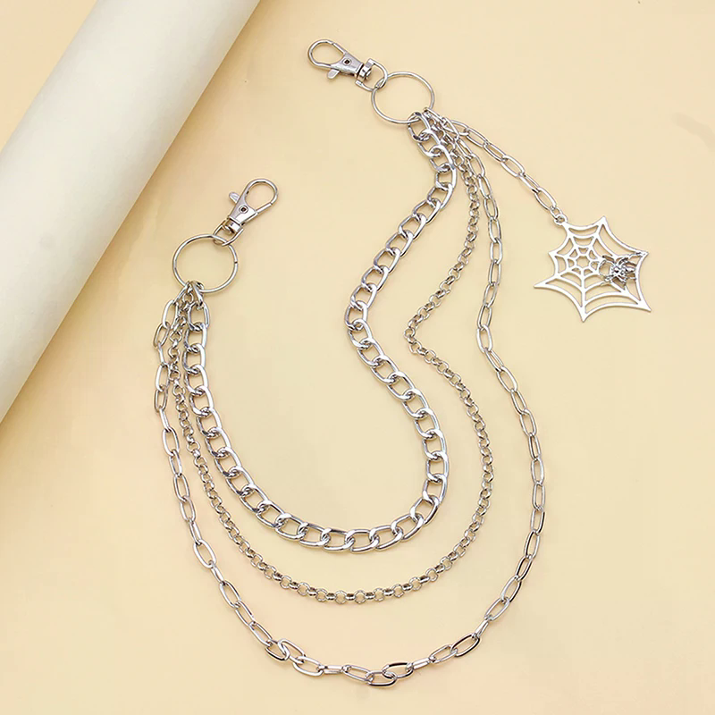 Fashion Punk Metal Pants Chain – Women'S Jeans Accessories Chain recenzja i cena