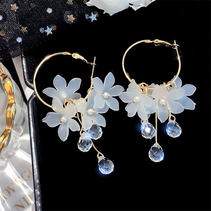 Korean Fashion Zircon White Fl – Women'S Accessories Trends 2026 recenzja i cena