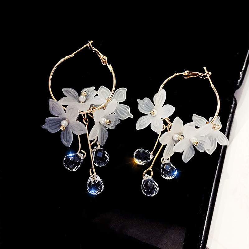 Korean Fashion Zircon White Fl – Women'S Accessories Trends 2026 recenzja i cena