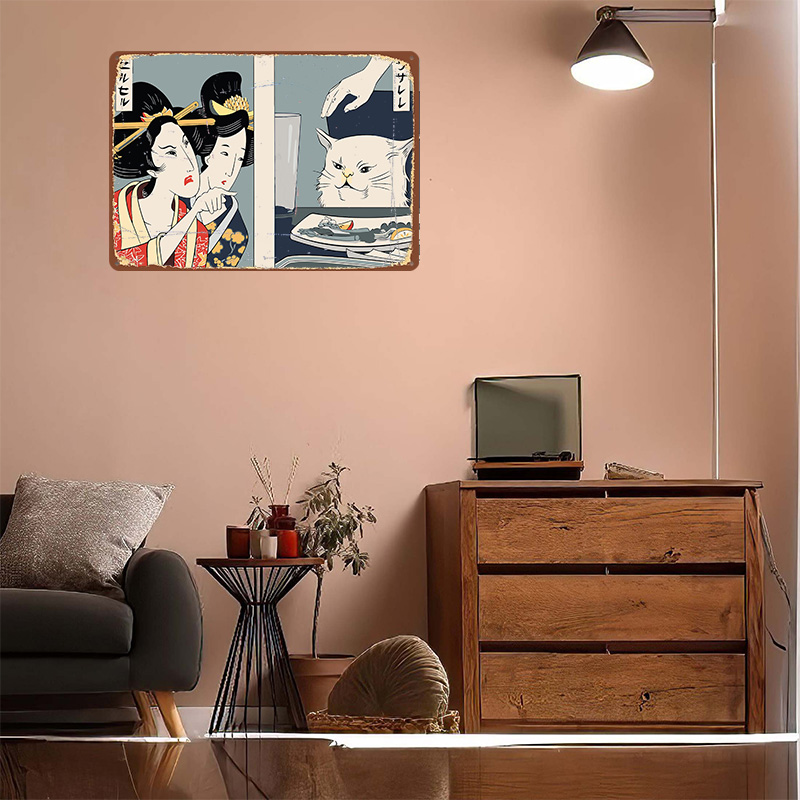 Woman Yelling At a Cat 3D Prin – Women Accessories Poster recenzja i cena