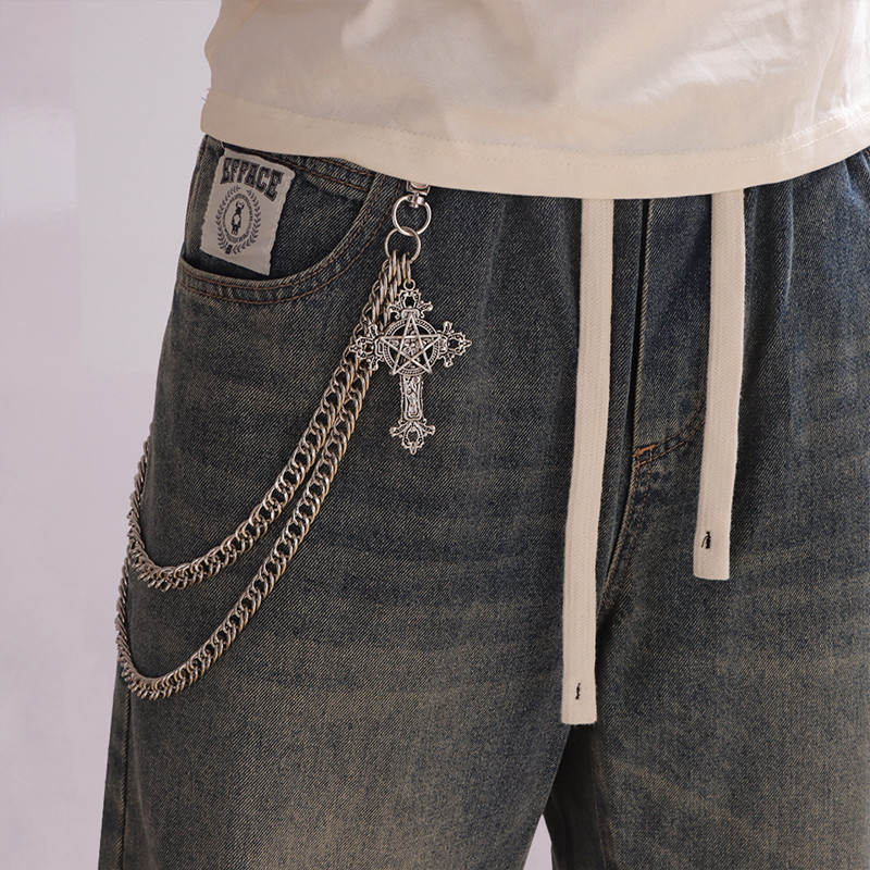 Fashion Punk Metal Pants Chain – Women'S Jeans Accessories Chain recenzja i cena