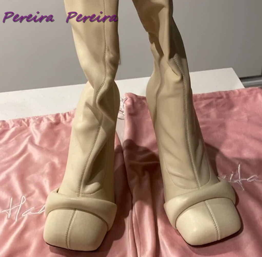 Solid Strange Style Knee-High  – Women'S Accessories Trends 2025 recenzja i cena