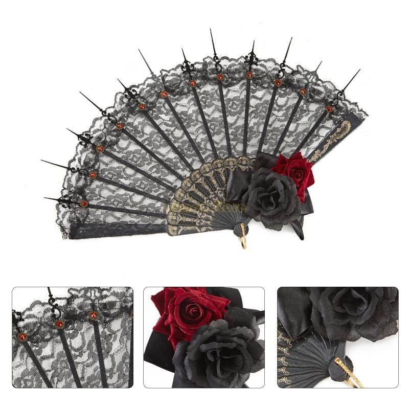 31BF Fan Gothic Victorian Wome – Women'S Victorian Accessories recenzja i cena