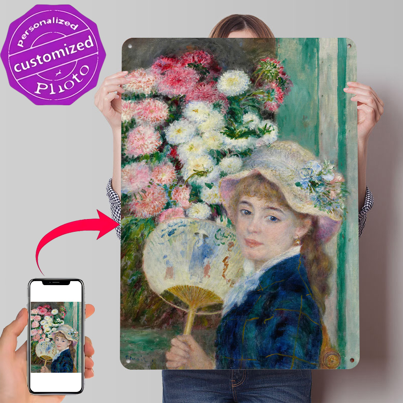 Young Woman With Fan and Flowe – Women Accessories Poster recenzja i cena