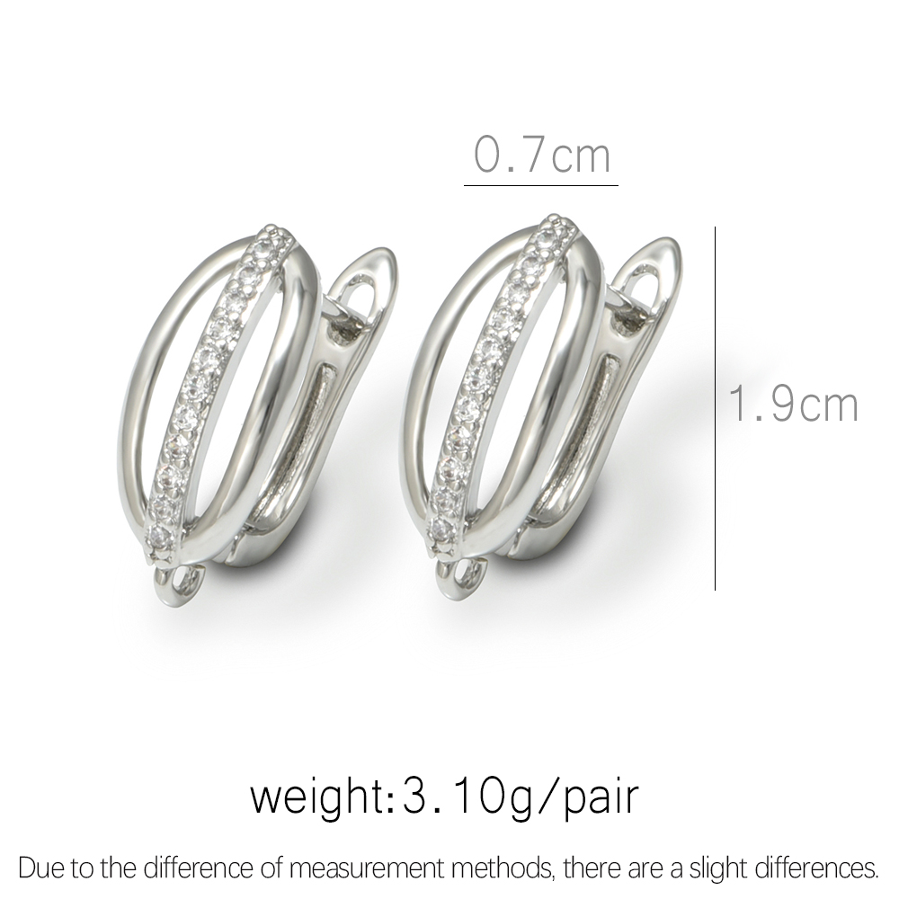 1 Pair 18K Gold Plated Brass C – Women Accessories For Hand recenzja i cena