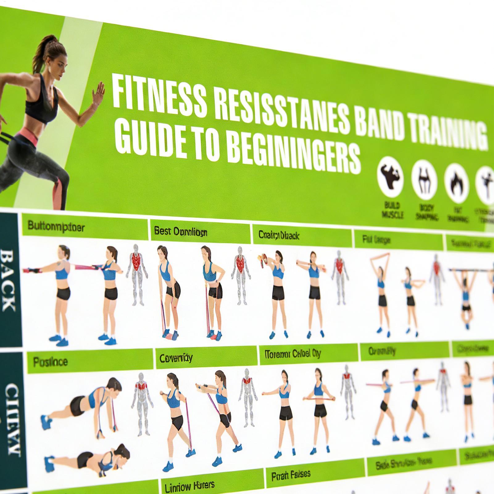 Exercise Posters Resistance Ba – Women Accessories Poster recenzja i cena