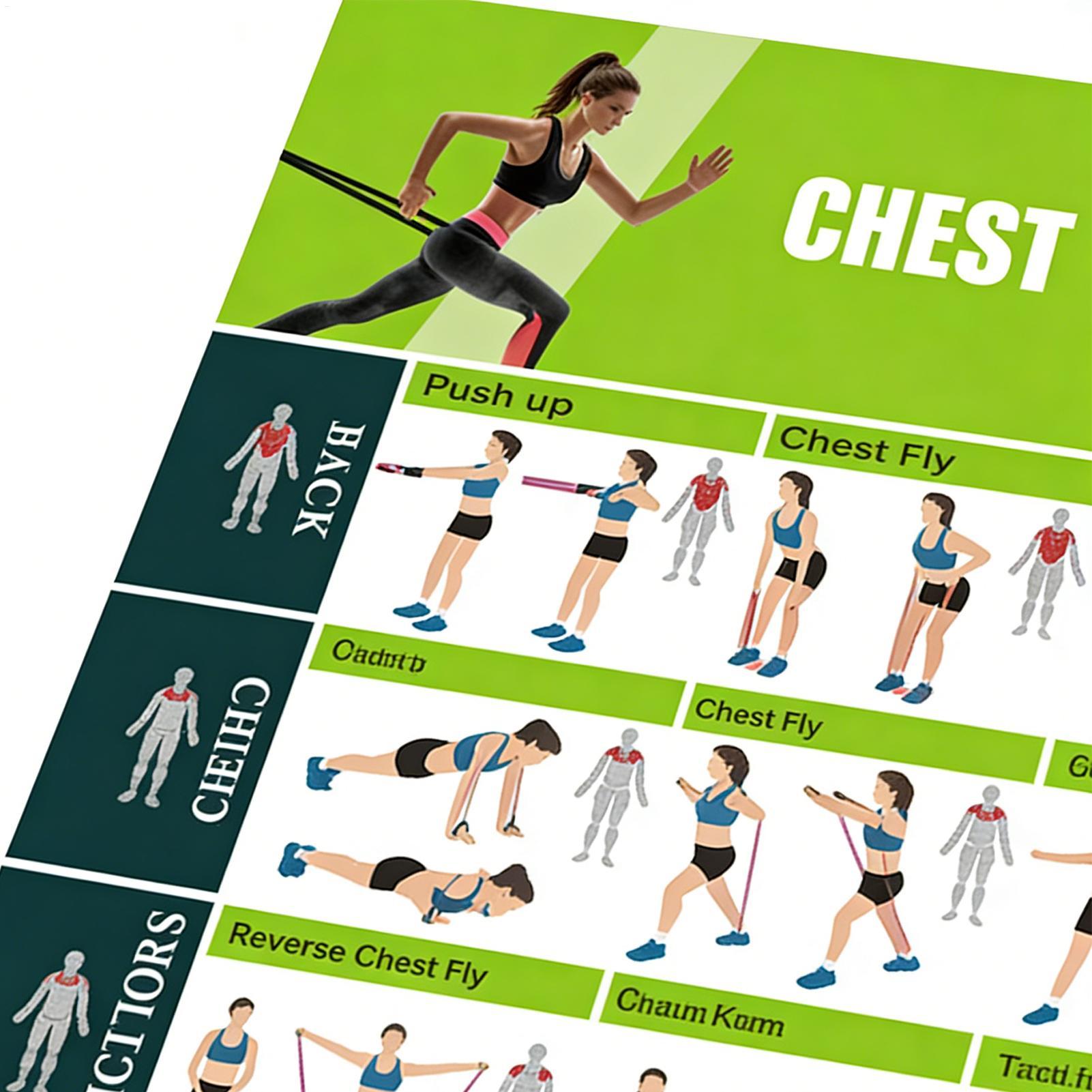 Exercise Posters Resistance Ba – Women Accessories Poster recenzja i cena