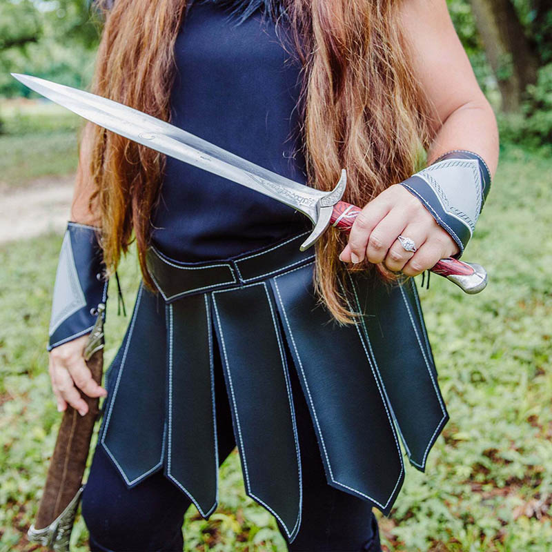 Roman Gladiator Legion PU Leat – Women'S Kilt Accessories recenzja i cena