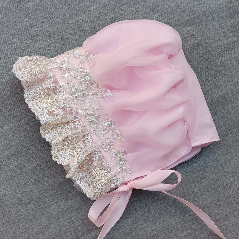 Victorian Bonnet Ruffles Villa – Women'S Victorian Accessories recenzja i cena