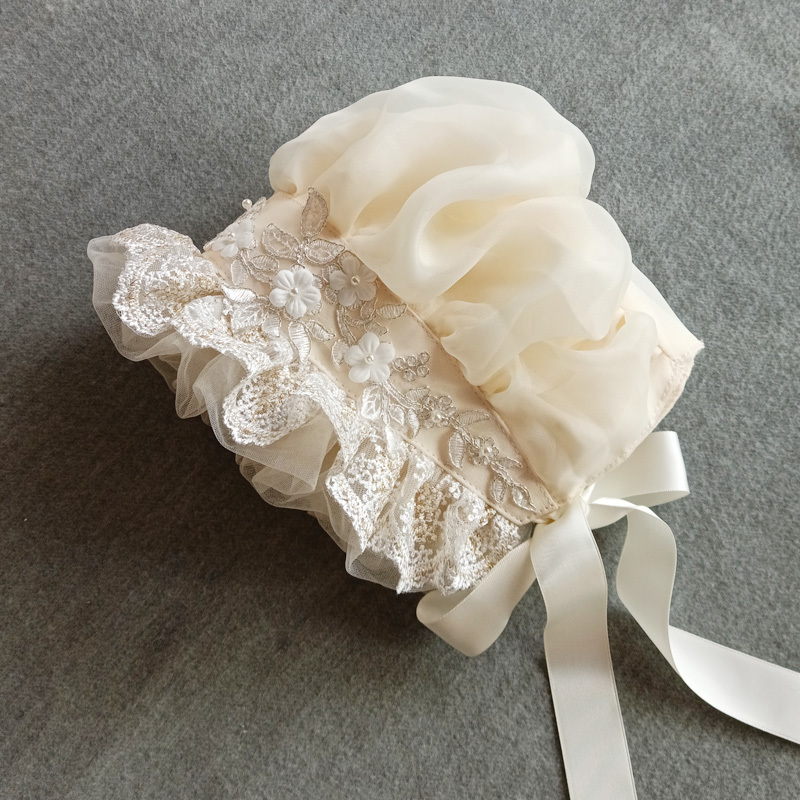 Victorian Bonnet Ruffles Villa – Women'S Victorian Accessories recenzja i cena