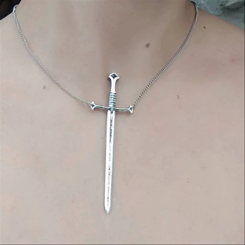 Sword Necklace,crescent Sword  – Women'S Victorian Accessories recenzja i cena