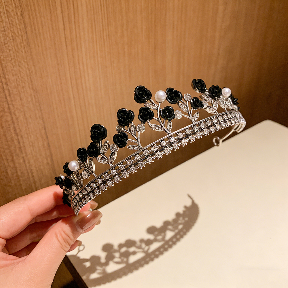 Baroque Crown Wedding Headwear – Women Accessories For Wedding recenzja i cena