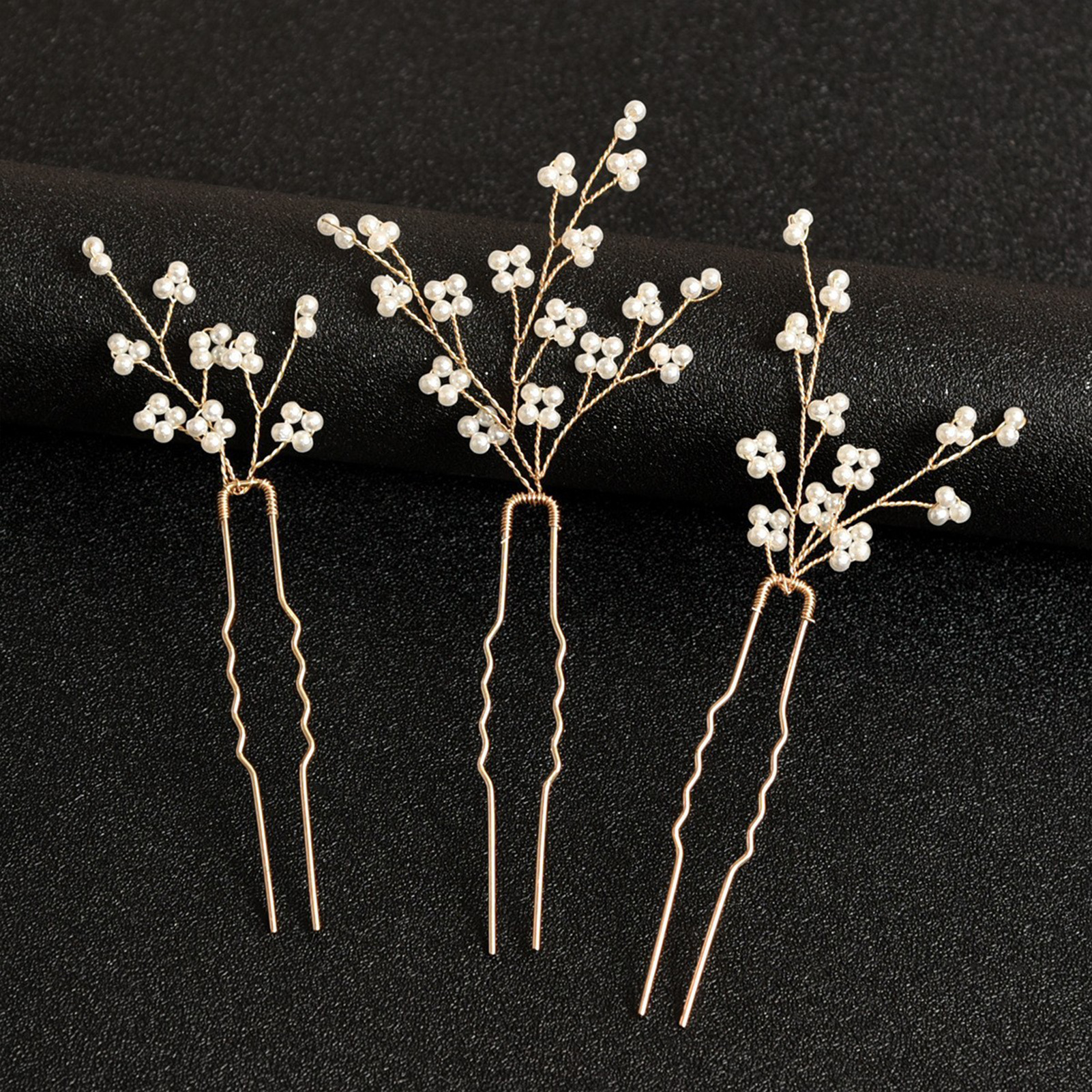 3PCS Wedding U Shape Hair Clip – Women'S Hair Accessories Wedding recenzja i cena